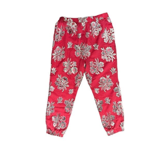 Juicy Couture Pull On Floral Jogger Pants NWT - Picture 4 of 10